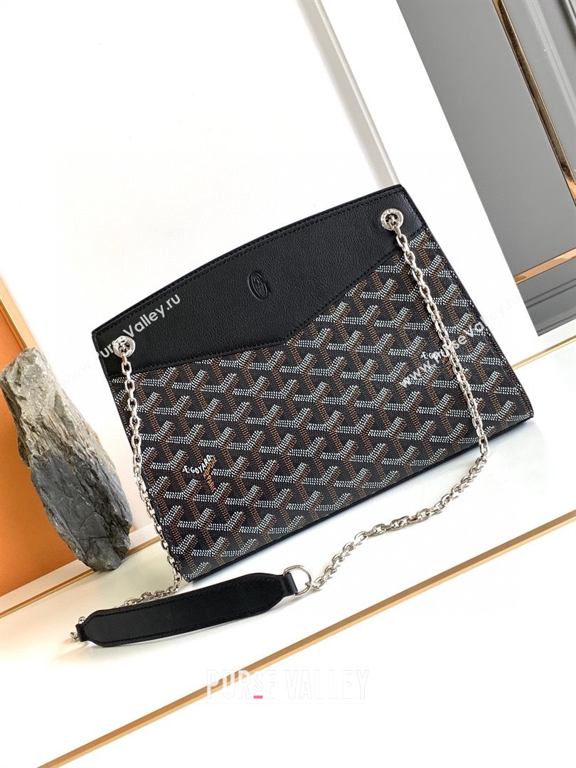 Goyard Rouette Structure PM Bag 8818 Black 2023 Top (ZH-239642)