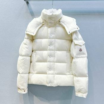 Moncler Down Jacket for Women and Men M112920 White 2024 (Q-24112920)