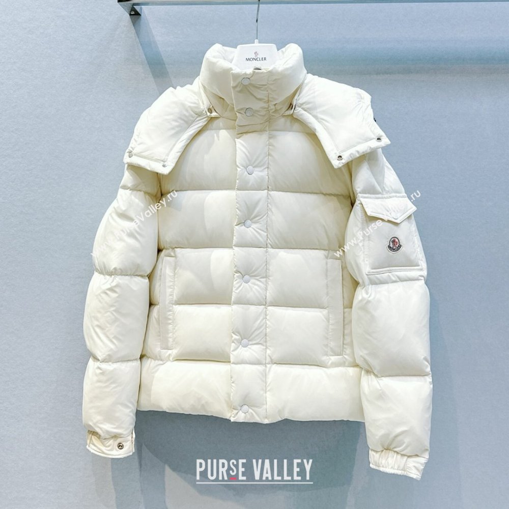 Moncler Down Jacket for Women and Men M112920 White 2024 (Q-24112920)