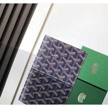 Goyard Saint-Florentin Compact Wallet Navy Blue 2024 GY3311 (ZHANG-240920118)