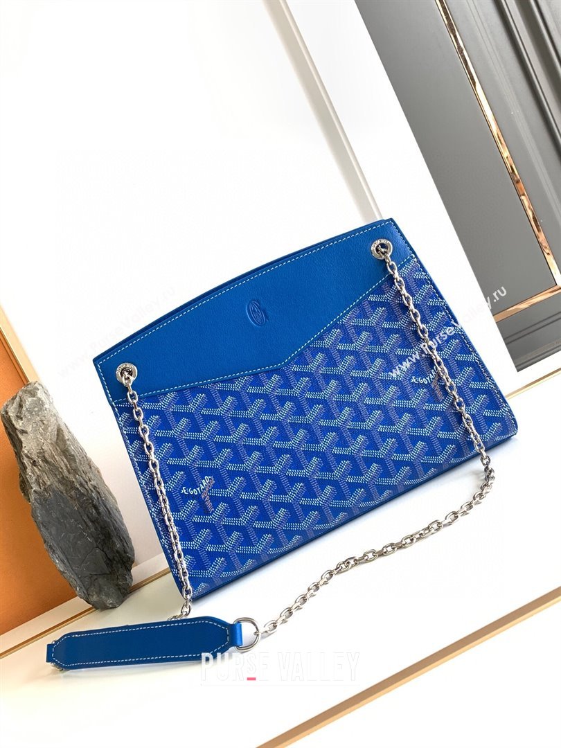 Goyard Rouette Structure PM Bag 8818 Blue 2023 Top (ZH-239644)