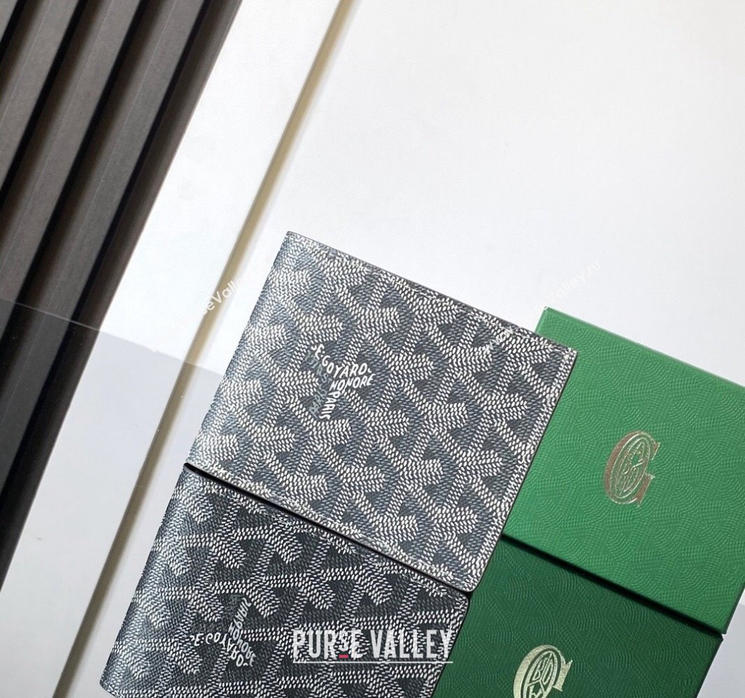 Goyard Saint-Florentin Compact Wallet Grey 2024 GY3311 (ZHANG-240920120)