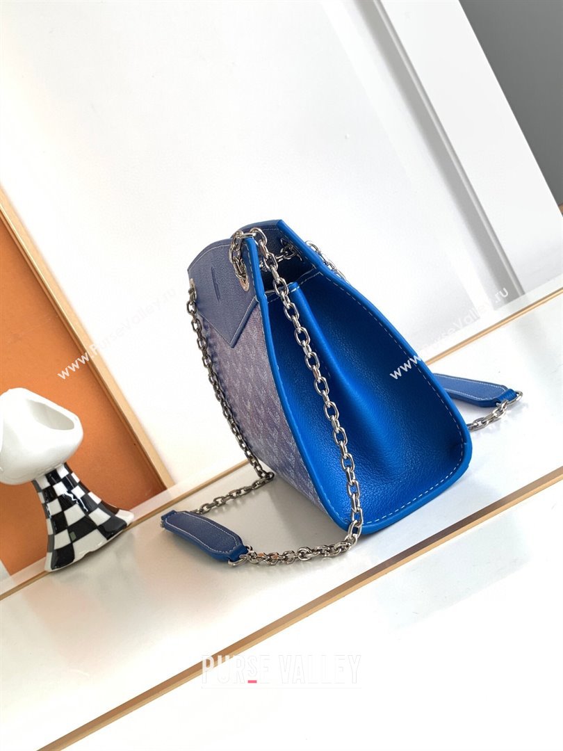 Goyard Rouette Structure Mini Bag 8818 Blue 2023 Top (ZH-239643)