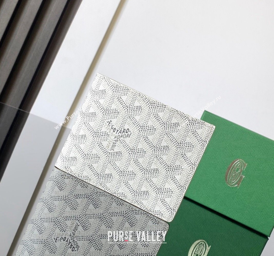 Goyard Saint-Florentin Compact Wallet White 2024 GY3311 (ZHANG-240920121)