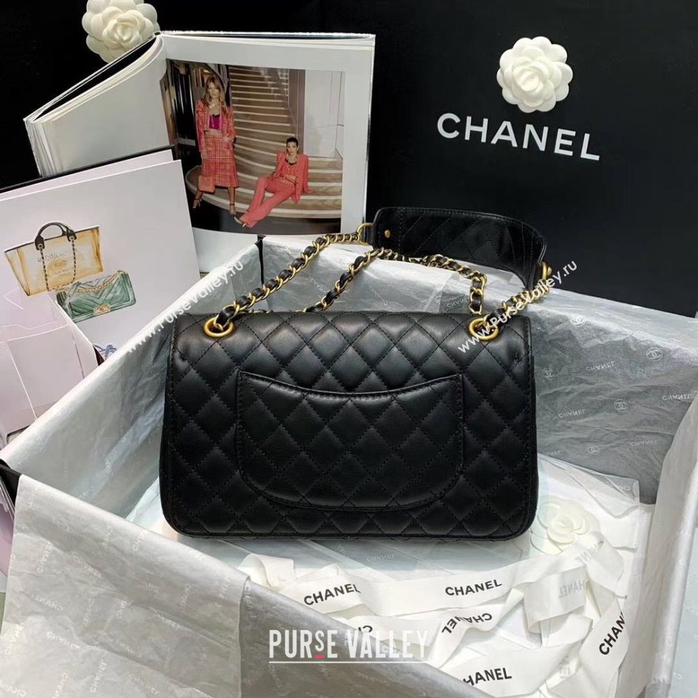 Chanel Quilted Calfskin Flap Bag AS2229 Black Leather 2020 (JY-20112088)