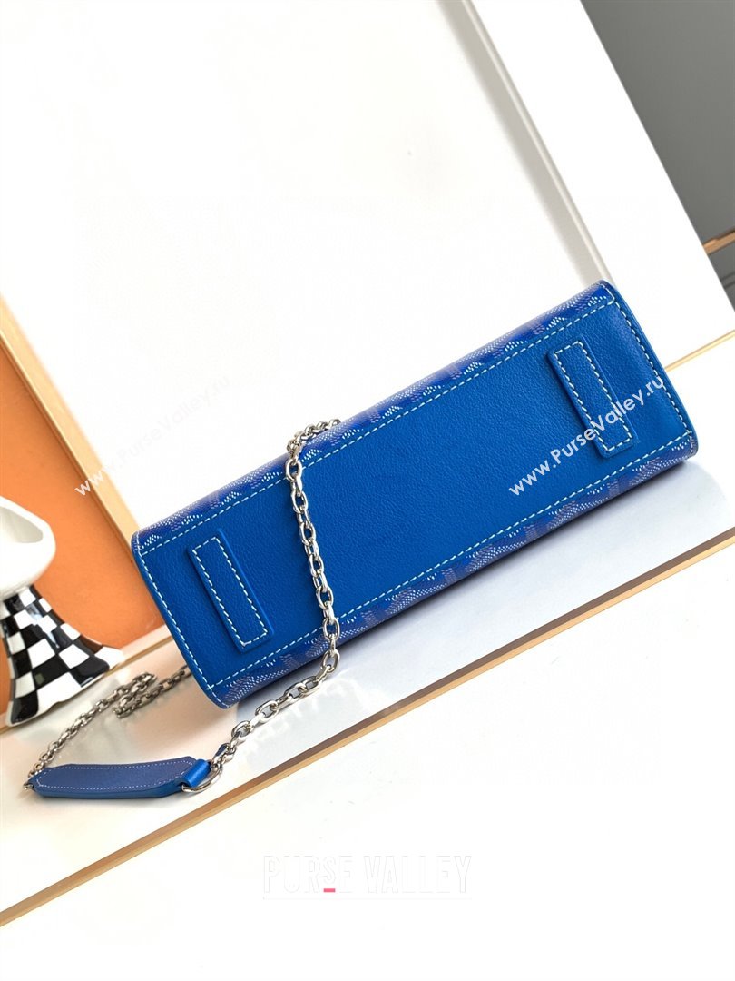 Goyard Rouette Structure Mini Bag 8818 Blue 2023 Top (ZH-239643)