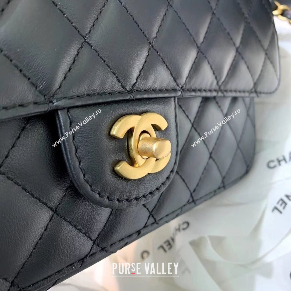 Chanel Quilted Calfskin Flap Bag AS2229 Black Leather 2020 (JY-20112088)