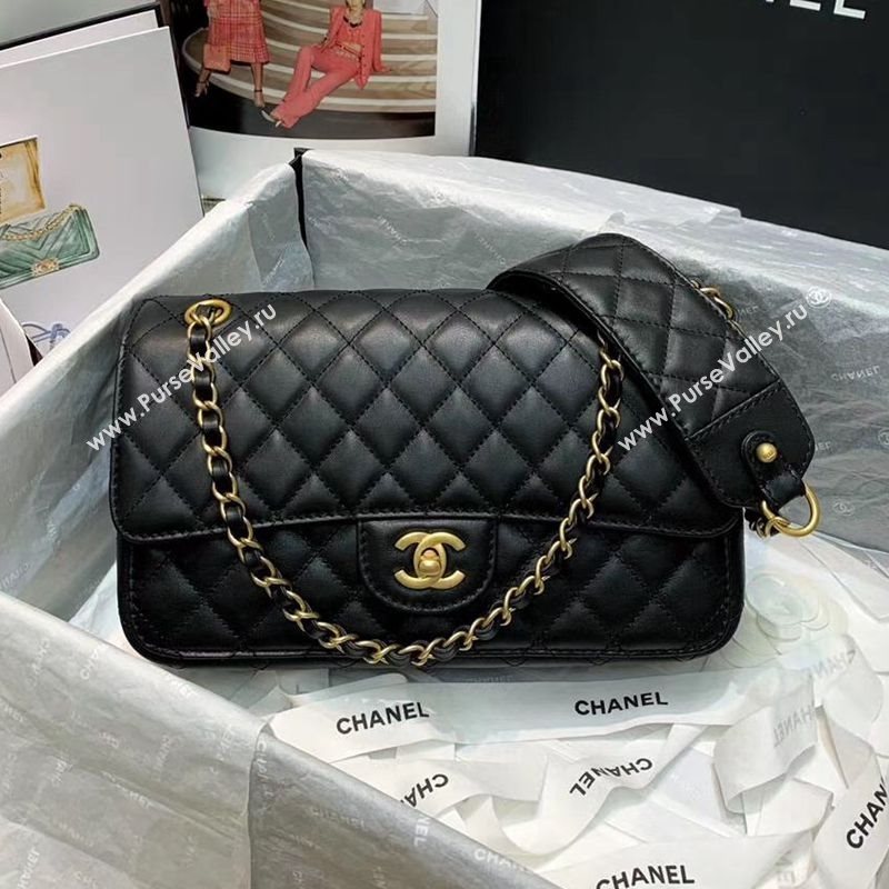 Chanel Quilted Calfskin Flap Bag AS2229 Black Leather 2020 (JY-20112088)