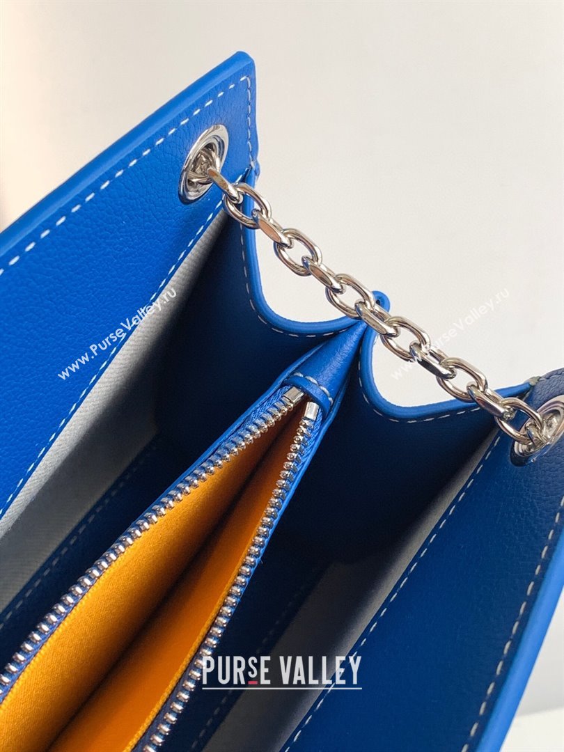 Goyard Rouette Structure Mini Bag 8818 Blue 2023 Top (ZH-239643)