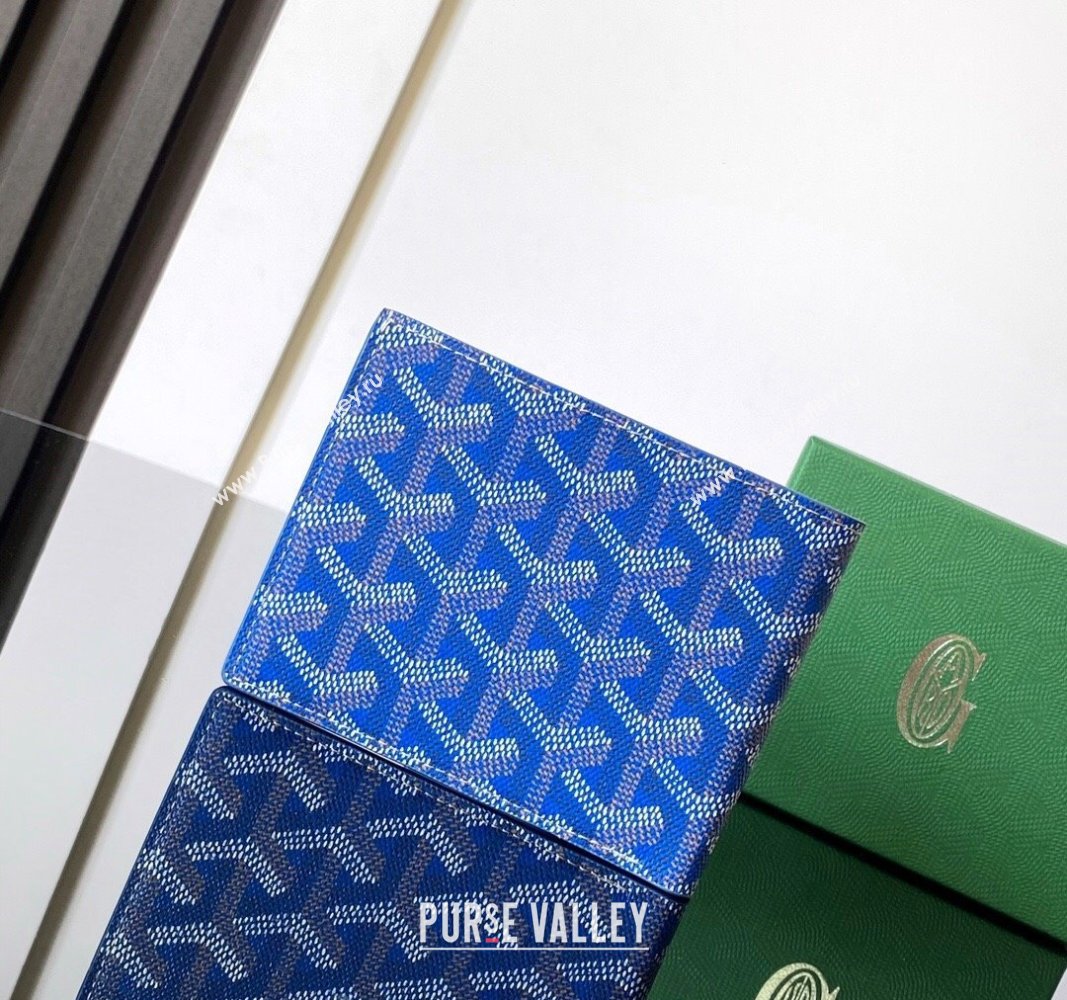 Goyard Saint-Florentin Compact Wallet Sky Blue 2024 GY3311 (ZHANG-240920122)