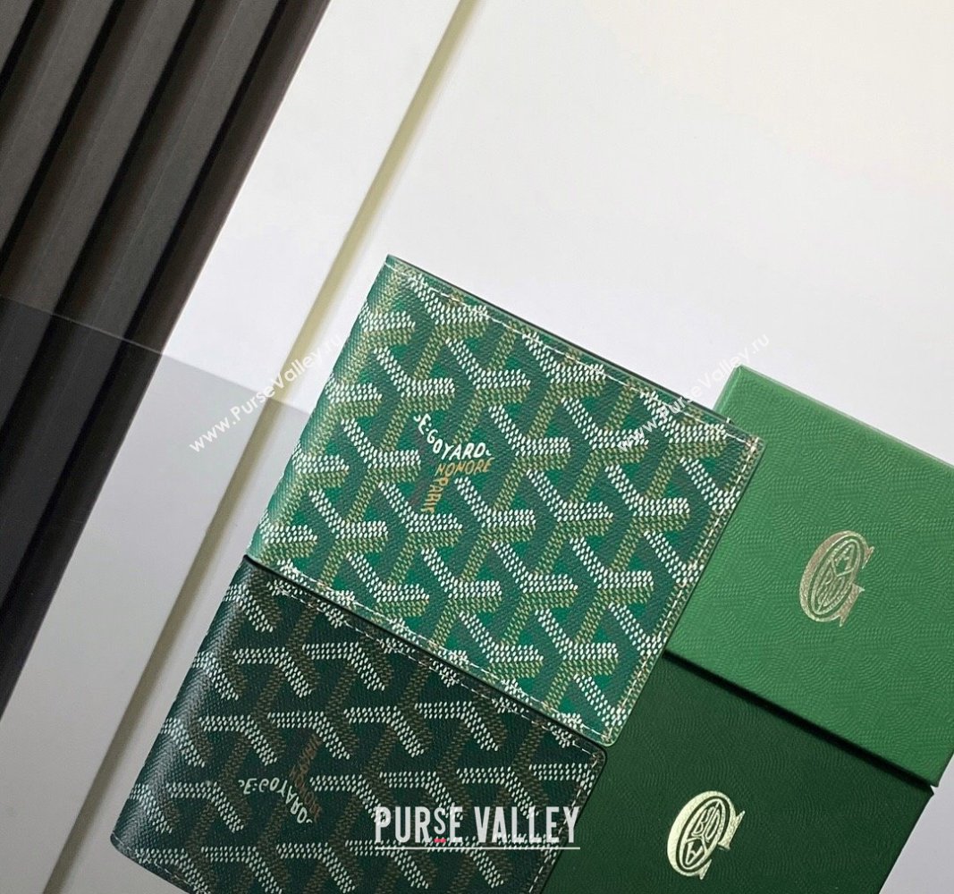 Goyard Saint-Florentin Compact Wallet Green 2024 GY3311 (ZHANG-240920123)