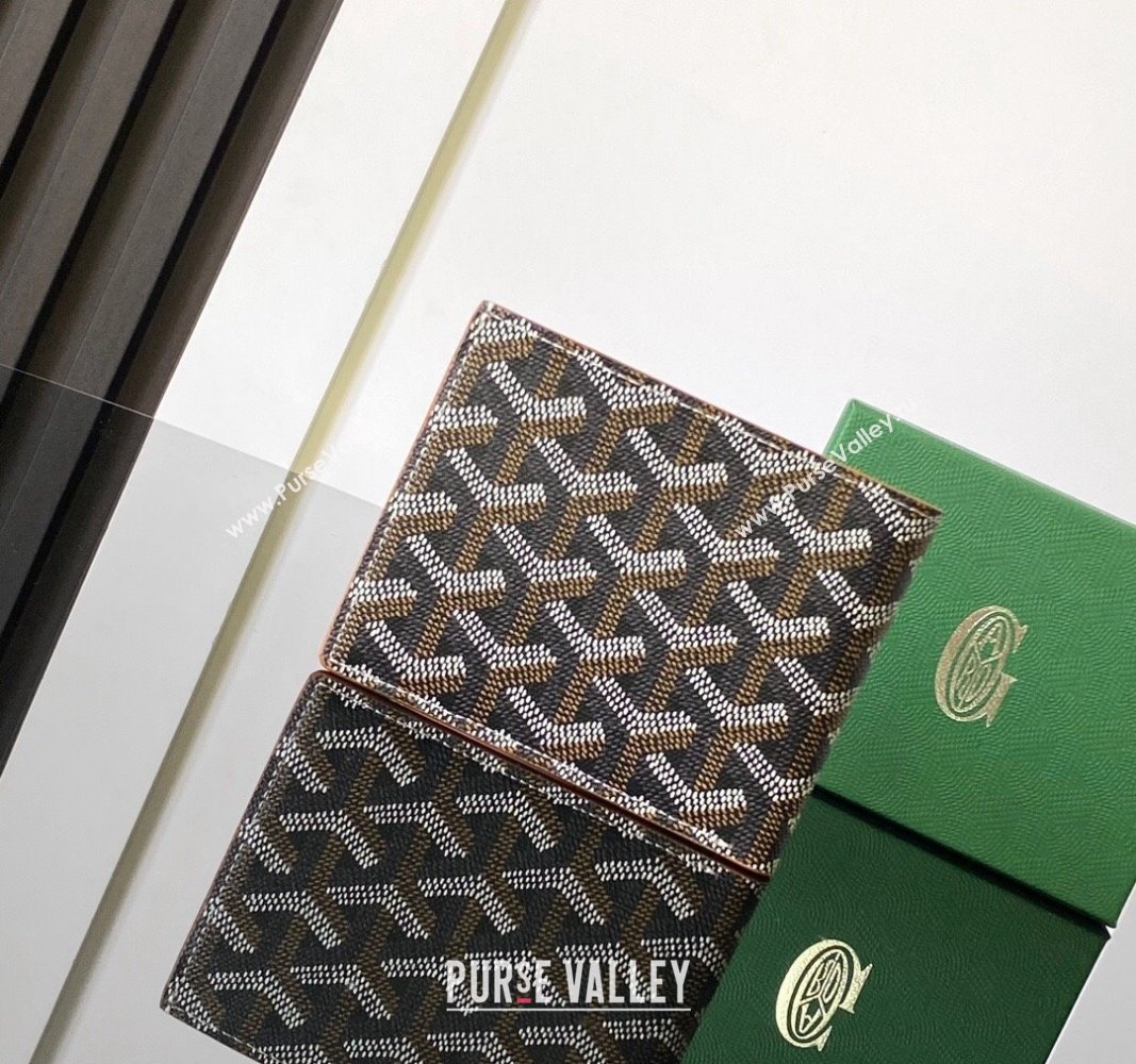 Goyard Saint-Florentin Compact Wallet Brown 2024 GY3311 (ZHANG-240920126)