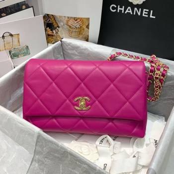 Chanel Quilted Lambskin Flap Bag AS2300 Purple 2020 (JY-20121520)