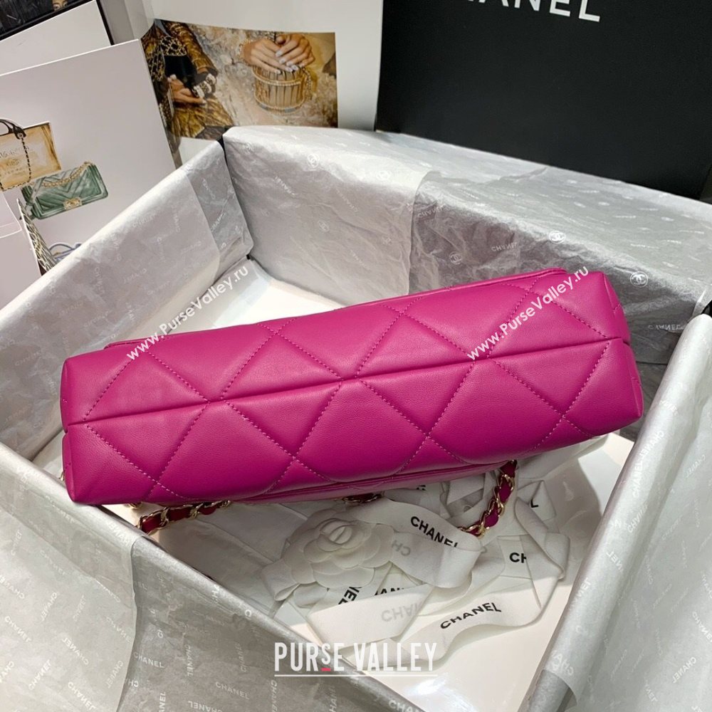 Chanel Quilted Lambskin Flap Bag AS2300 Purple 2020 (JY-20121520)