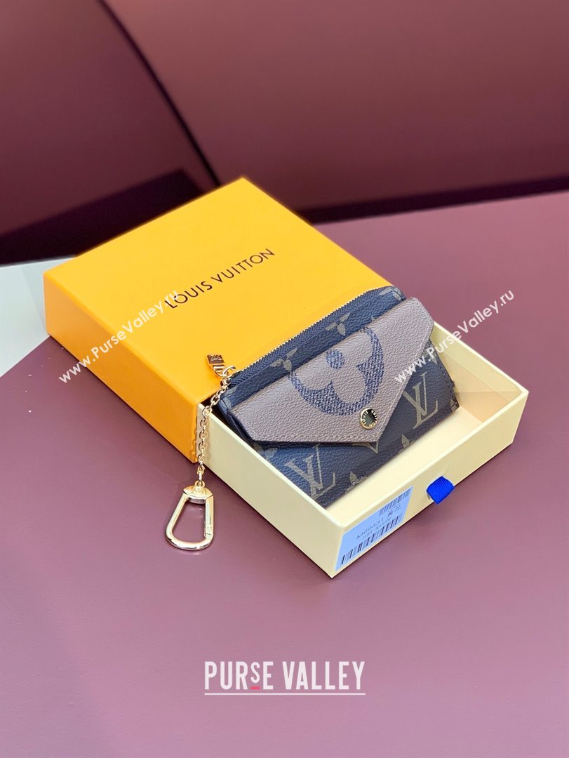 Louis Vuitton Monogram Canvas Card Holder Recto Verso Wallet M81303 Brown 2024 (K-24031212)
