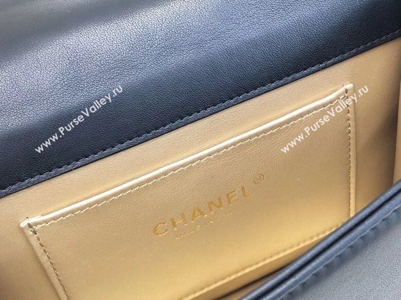 Chanel Quilted Calfskin Resin Stone Flap Bag AS2259 Black/White 2020 TOP (SMJD-20112102)