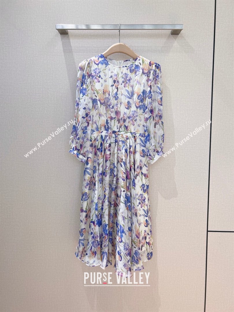 Zimmermann Silk Dress Z9705 Blue 2023 (Q-239705)