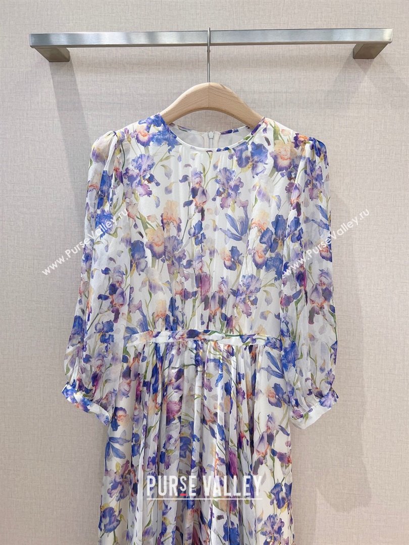 Zimmermann Silk Dress Z9705 Blue 2023 (Q-239705)