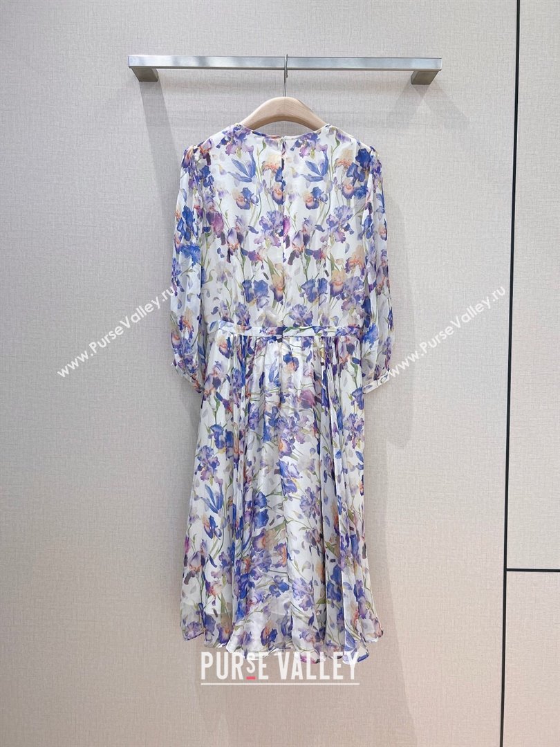 Zimmermann Silk Dress Z9705 Blue 2023 (Q-239705)