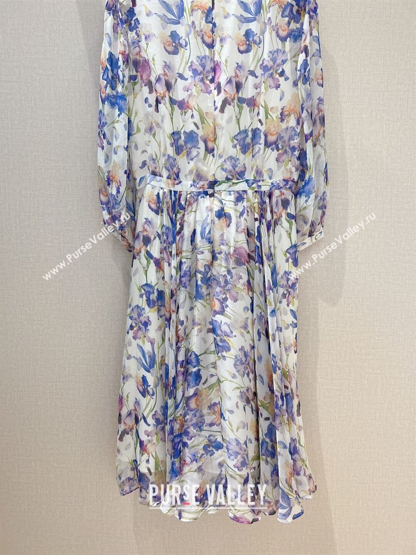 Zimmermann Silk Dress Z9705 Blue 2023 (Q-239705)