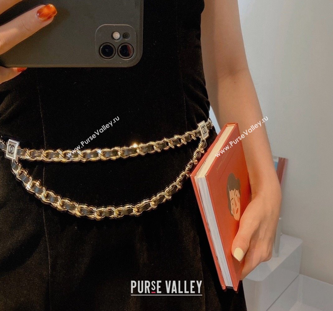 Chanel Lambskin Chain Belt 2021 100814 (YF-21100854)