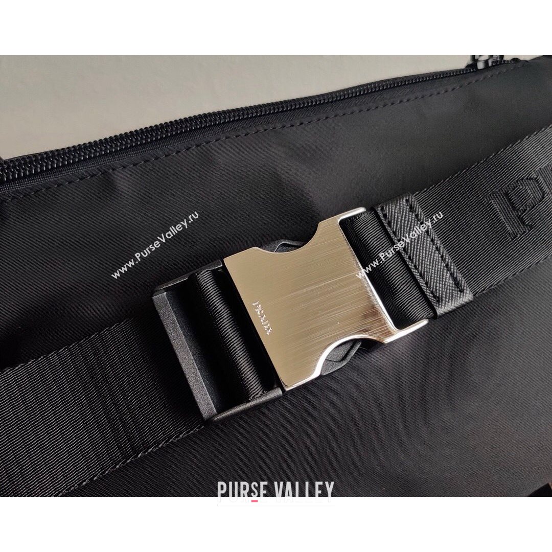 Prada Nylon Belt Bag VA0056 Black 2021 (YZ-21080416)