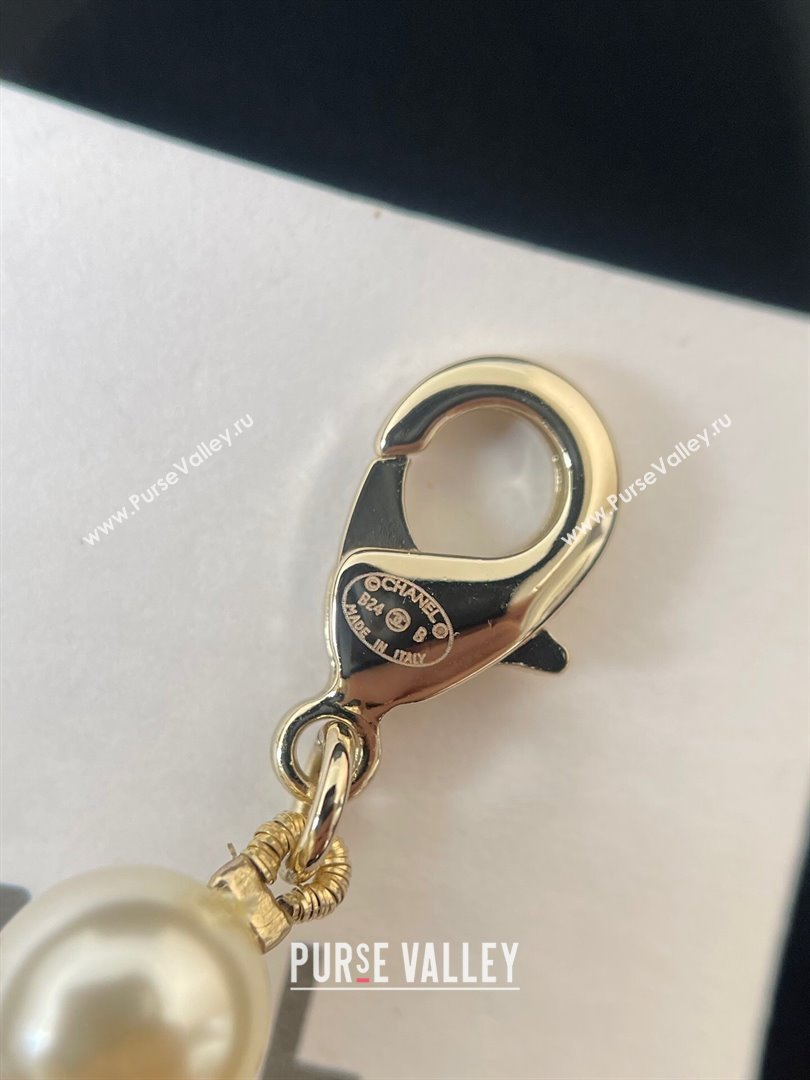 Chanel Heart CC Pearl Short Necklace CH101044 2024 (YF-24101044)