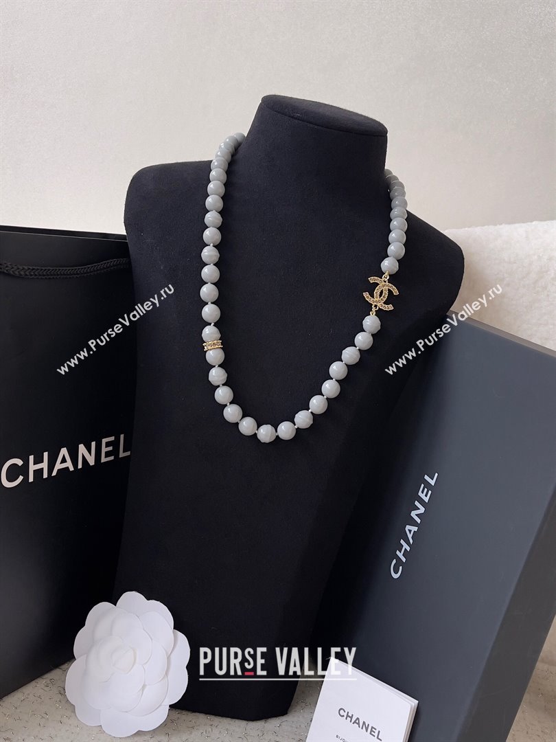 Chanel Necklace CH101047 Grey 2024 (YF-24101047)