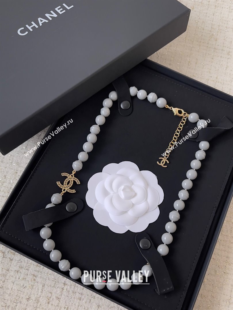 Chanel Necklace CH101047 Grey 2024 (YF-24101047)