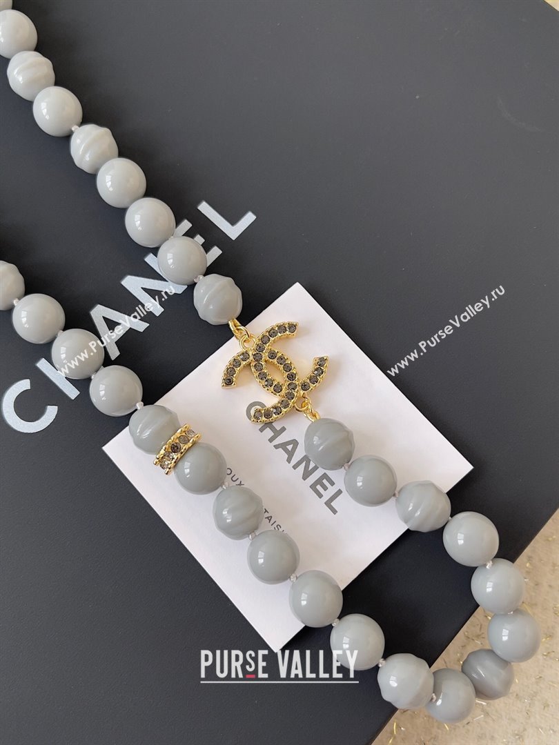 Chanel Necklace CH101047 Grey 2024 (YF-24101047)