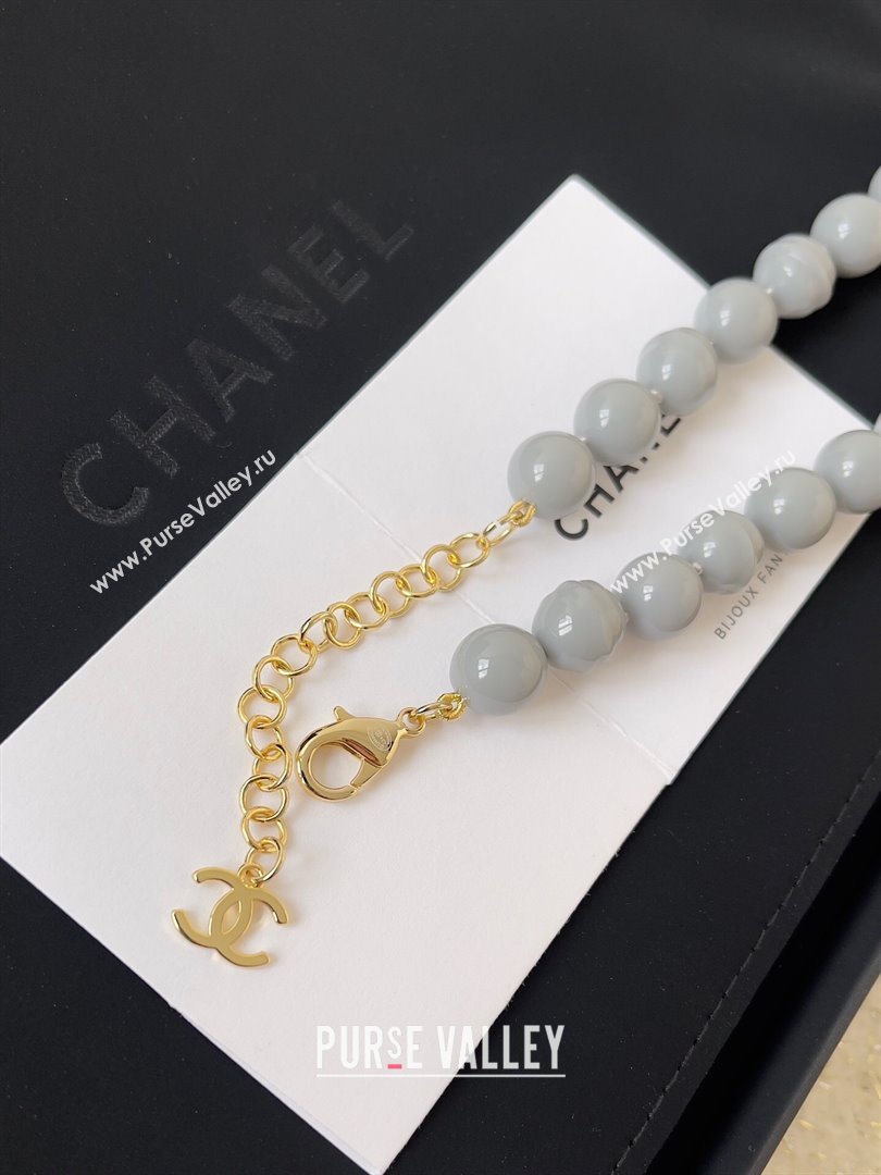 Chanel Necklace CH101047 Grey 2024 (YF-24101047)