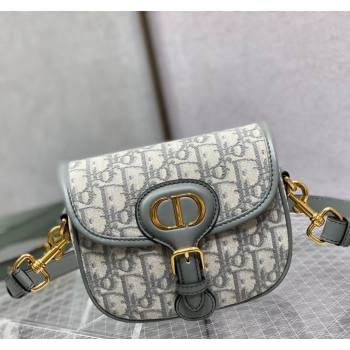 Dior Small Dior Bobby Bag in Grey Dior Oblique Jacquard 2024 (XXG-24031203)