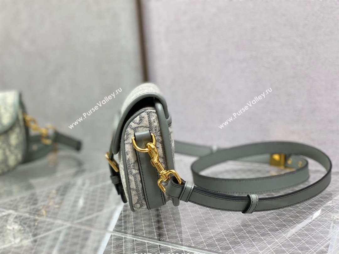 Dior Small Dior Bobby Bag in Grey Dior Oblique Jacquard 2024 (XXG-24031203)