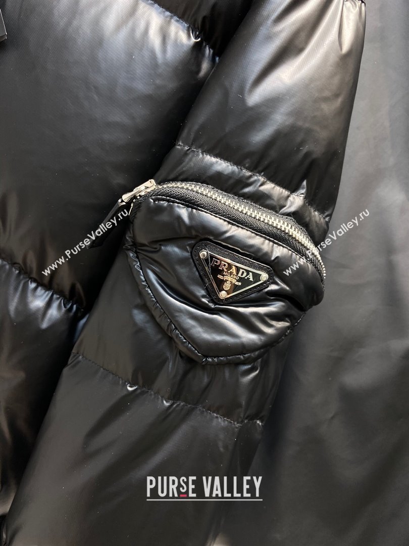 Prada Down Jacket for Women and Men P102638 Black 2023 (Q-23102638 )