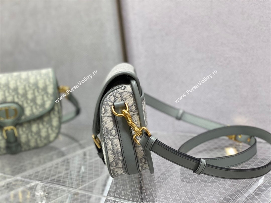 Dior Medium Dior Bobby Bag in Grey Dior Oblique Jacquard 2024 (XXG-24031204)