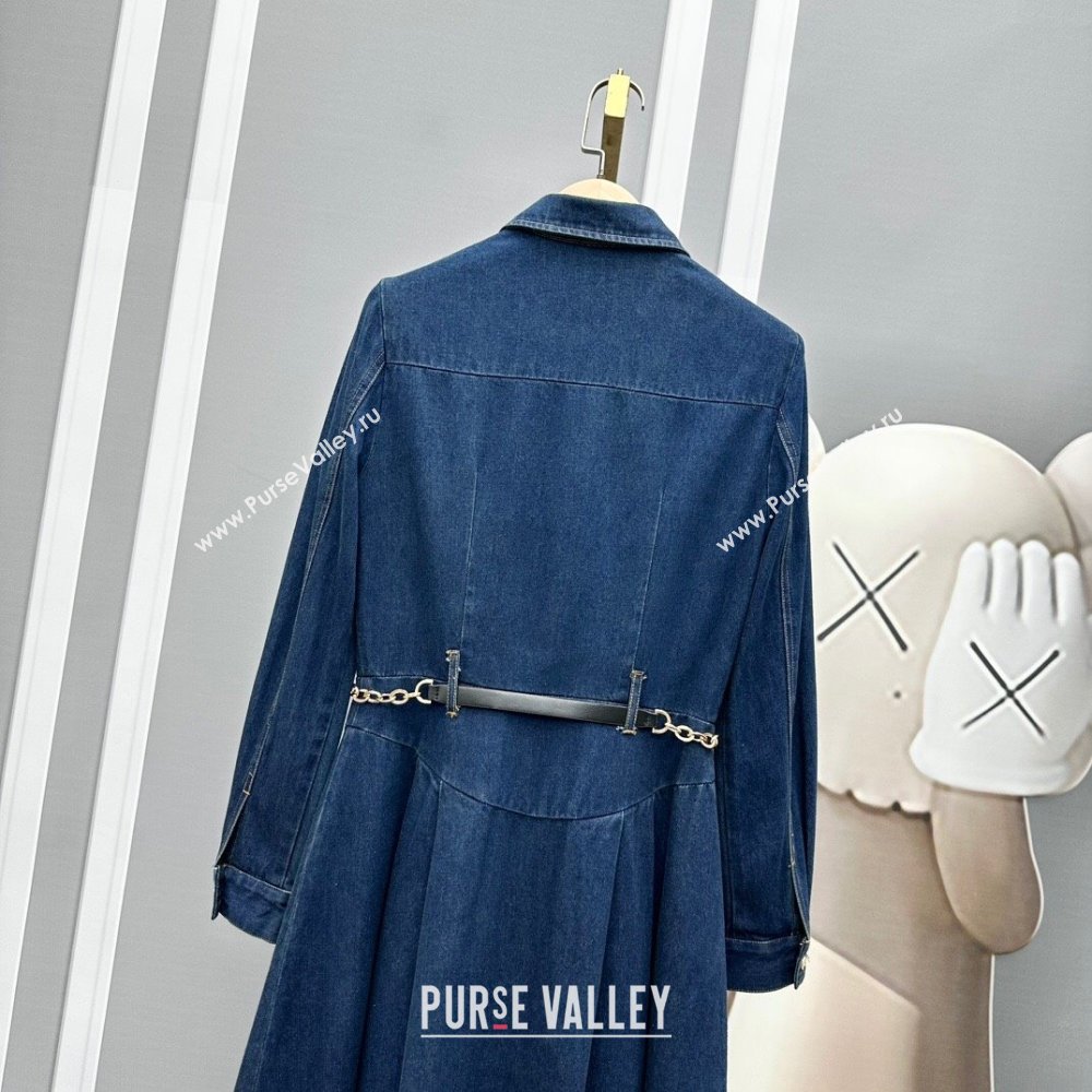 Valentino Denim Dress V112725 Blue 2023 (Q-23112725)