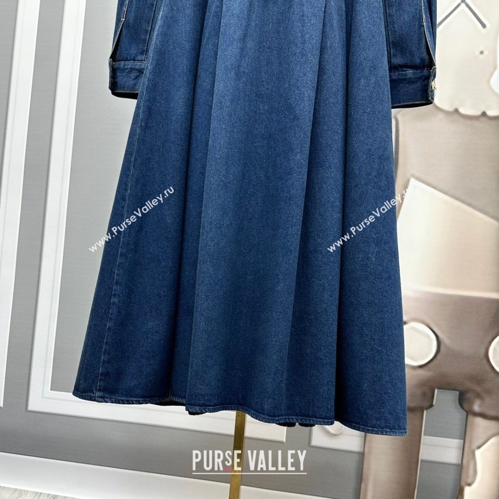 Valentino Denim Dress V112725 Blue 2023 (Q-23112725)