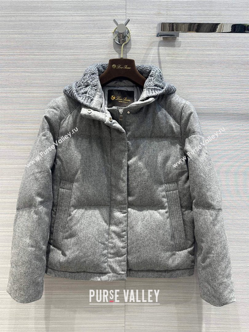 LP Down Jacket LP112731 Grey 2023 (Q-23112731)