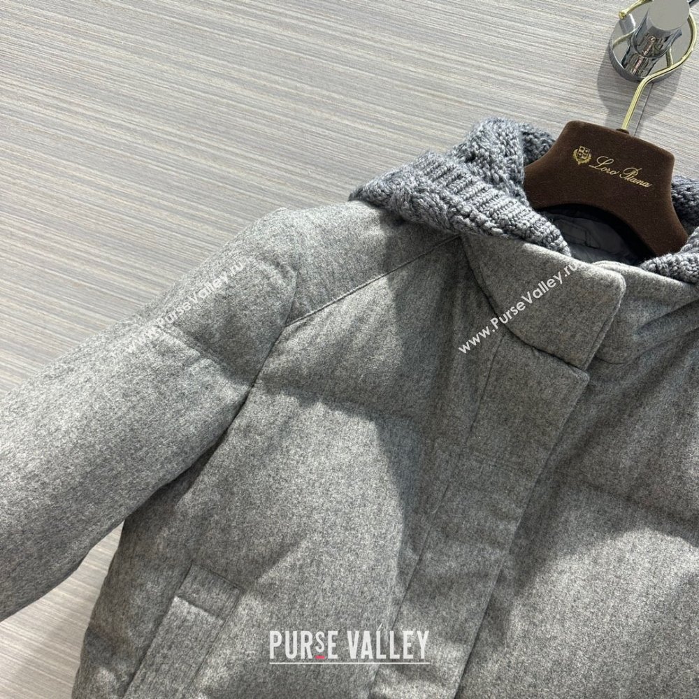 LP Down Jacket LP112731 Grey 2023 (Q-23112731)