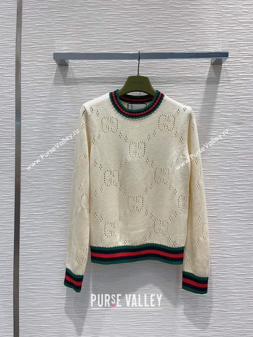 Gucci Wool Sweater G112321 Beige 2023 (Q-23112321)