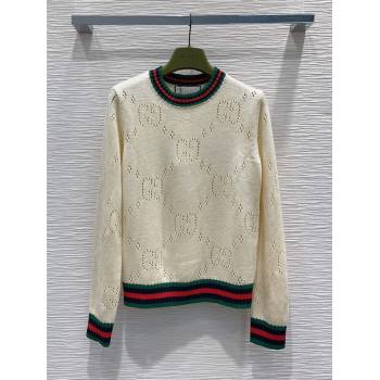 Gucci Wool Sweater G112321 Beige 2023 (Q-23112321)
