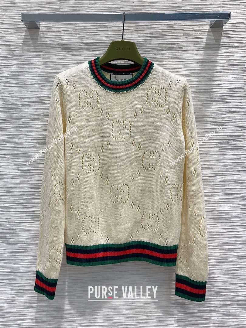 Gucci Wool Sweater G112321 Beige 2023 (Q-23112321)