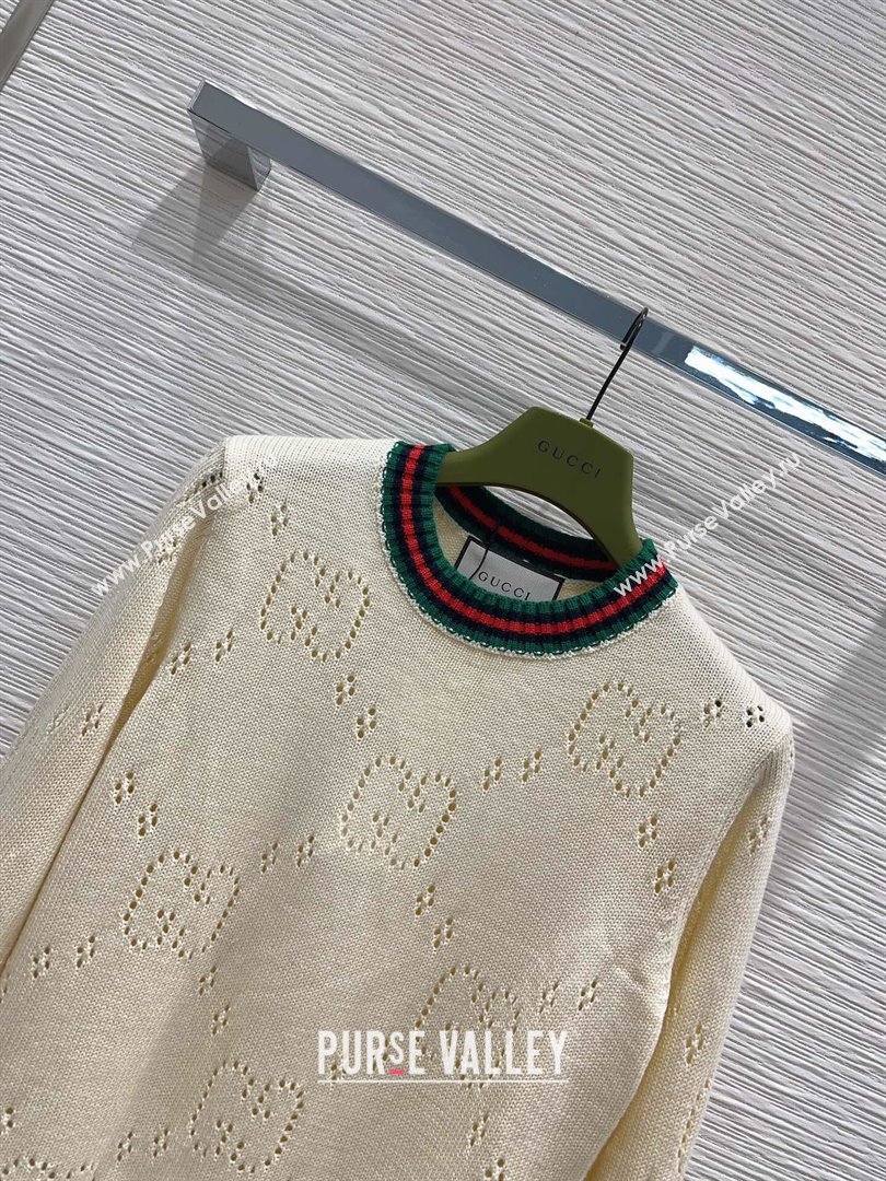 Gucci Wool Sweater G112321 Beige 2023 (Q-23112321)