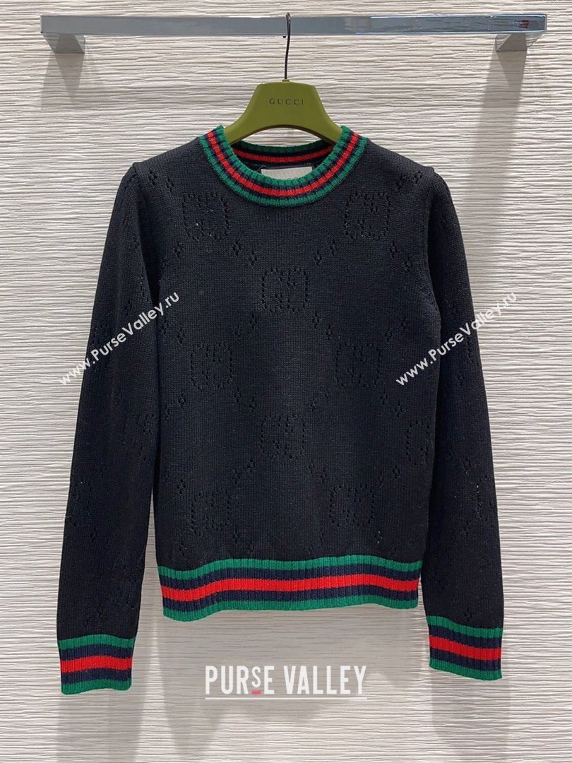 Gucci Wool Sweater G112322 Black 2023 (Q-23112322)