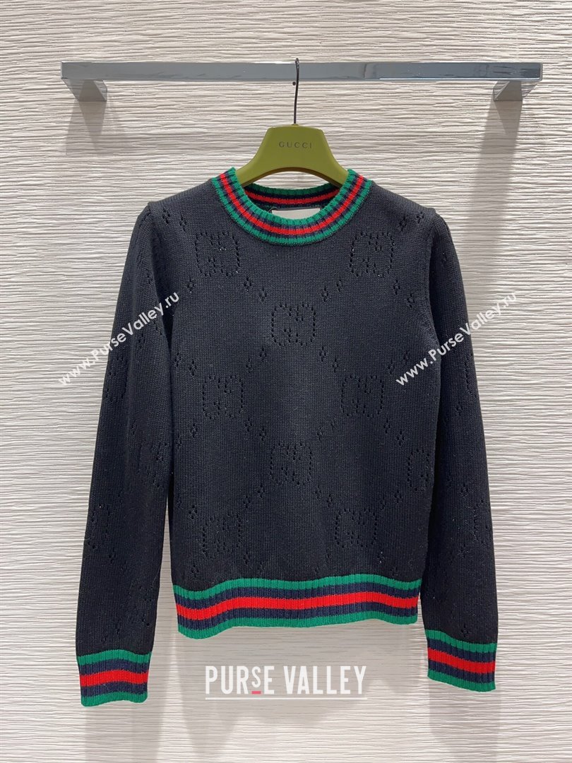 Gucci Wool Sweater G112322 Black 2023 (Q-23112322)