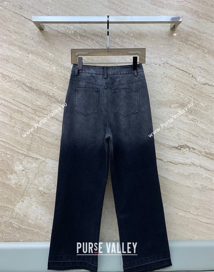 Chanel Denim Jeans CH113011 Black 2023 (VT-23113001)