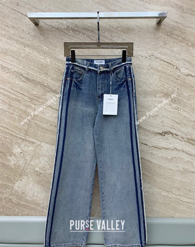 Chanel Denim Jeans CH113012 Blue 2023 (VT-23113012)