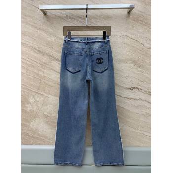 Chanel Denim Jeans CH113012 Blue 2023 (VT-23113012)