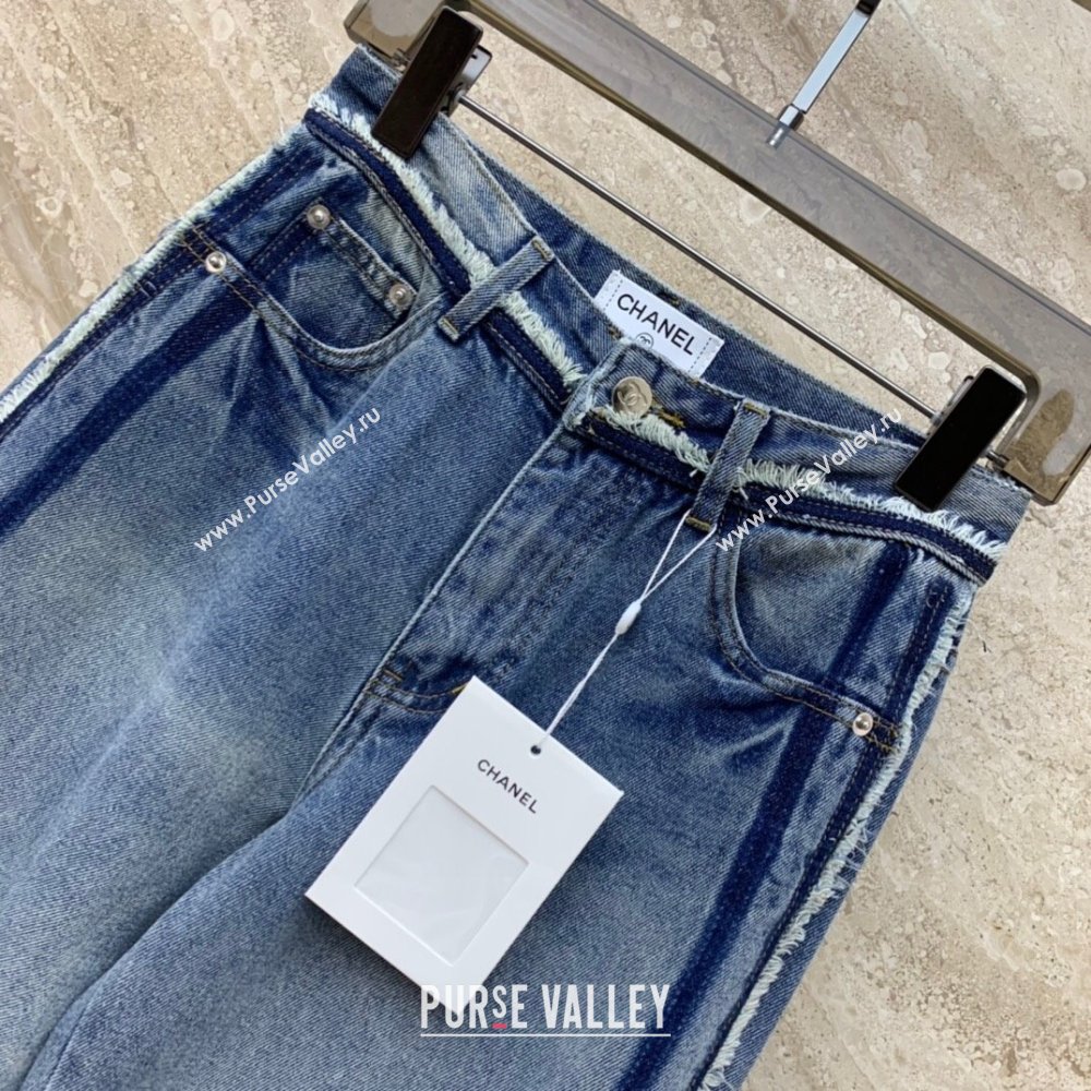 Chanel Denim Jeans CH113012 Blue 2023 (VT-23113012)