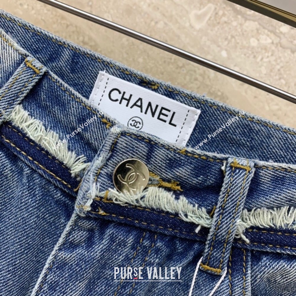 Chanel Denim Jeans CH113012 Blue 2023 (VT-23113012)